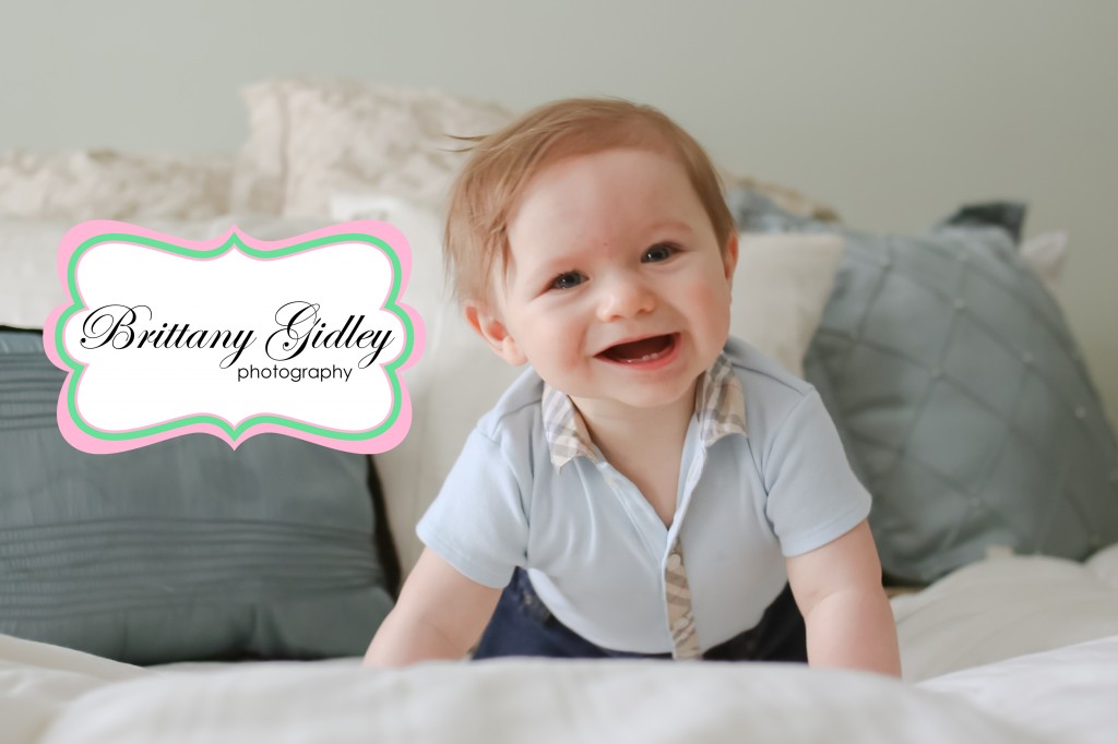 6 Month Baby | Cleveland Baby Photography | Brittany Gidley Photography LLC