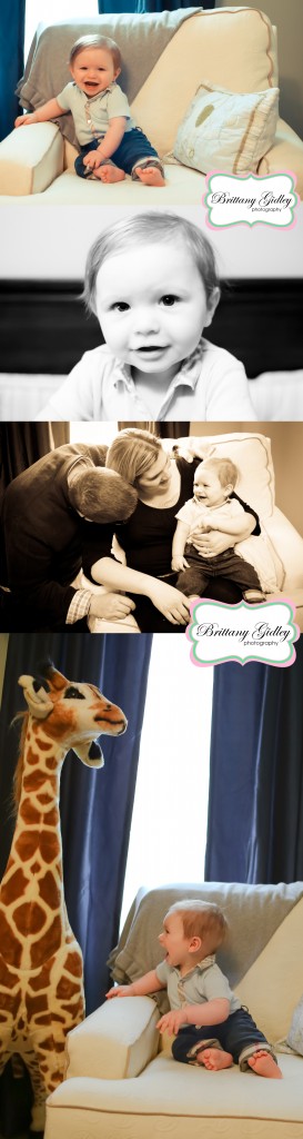 6 Month Baby | Cleveland Baby Photography | Brittany Gidley Photography LLC