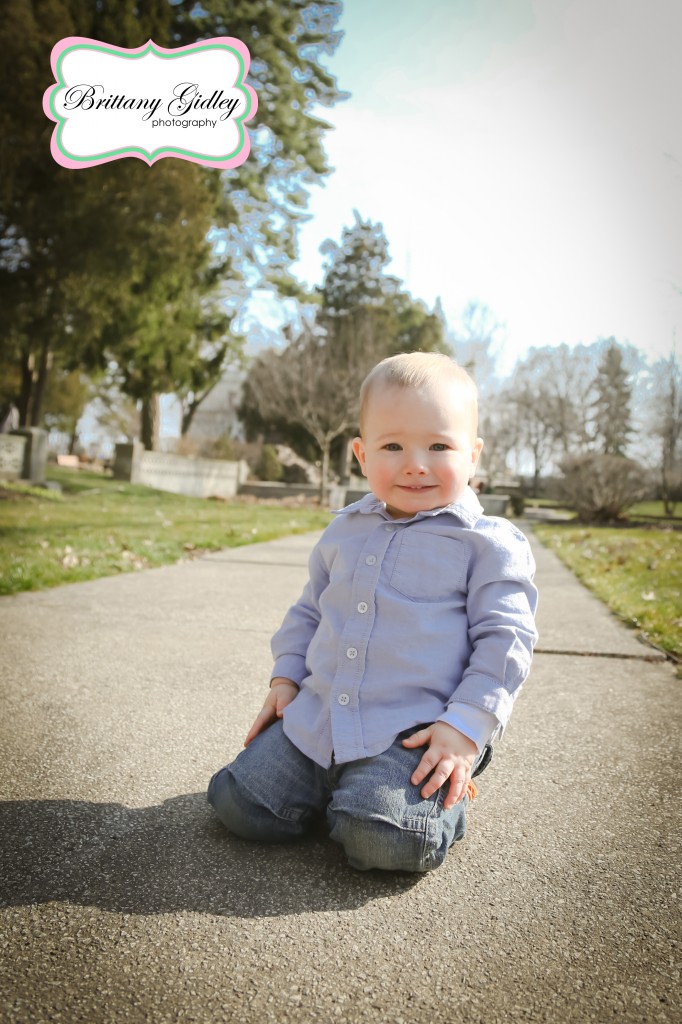 Cleveland 12 Month Baby Photographer | Cleveland 12 Month Baby Photography | Brittany Gidley Photography LLC