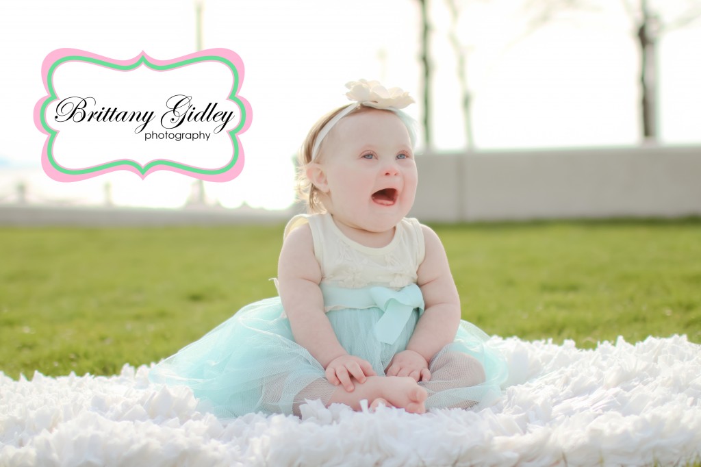 12 Month Baby Girl | Brittany Gidley Photography LLC
