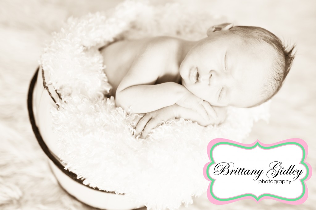 Newborn Baseball Session | Brittany Gidley Photography LLC