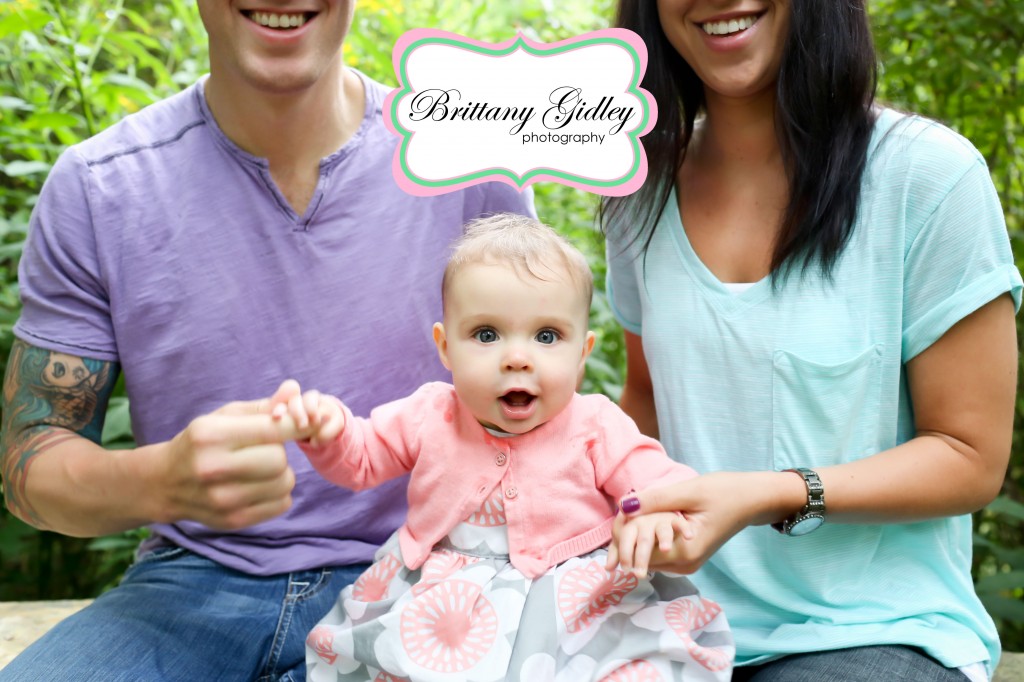 6 Month Baby Pictures | Brittany Gidley Photography LLC