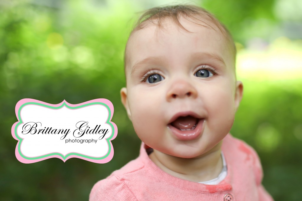 6 Month Baby Photography | Brittany Gidley Photography LLC