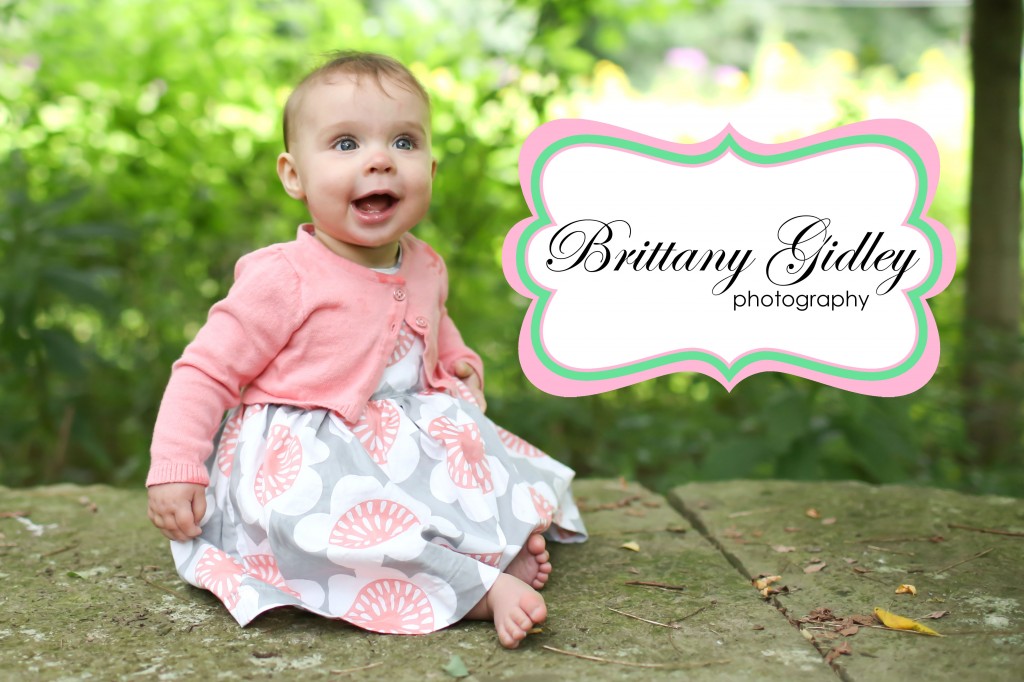6 Month Baby Photography | Brittany Gidley Photography LLC