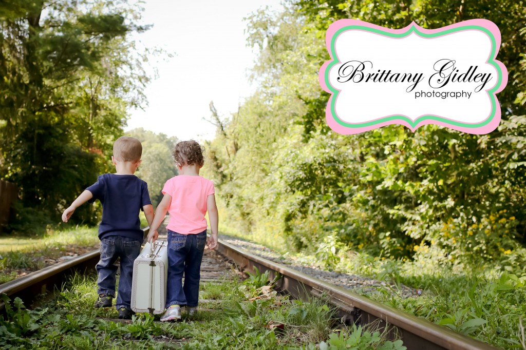 Railroad Toddler Twins | Brittany Gidley Photography LLC Railroad Toddler Twins | Brittany Gidley Photography LLC