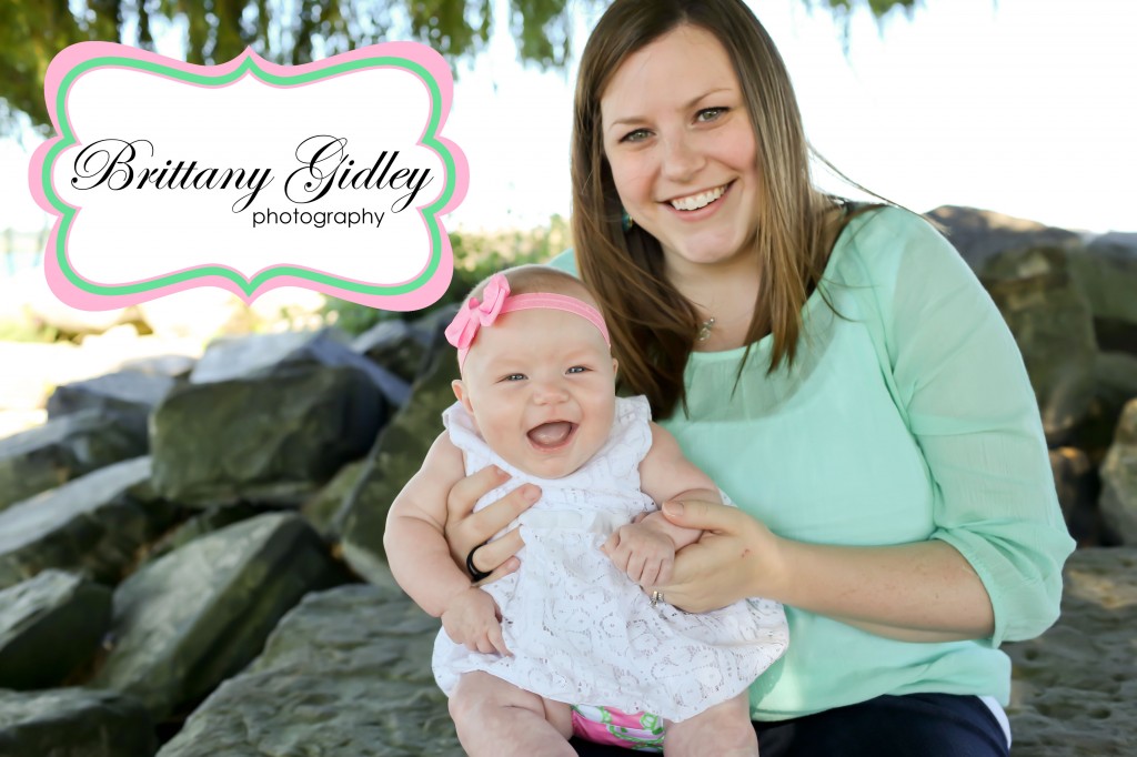 3 Month Baby With Mom | Brittany Gidley Photography LLC