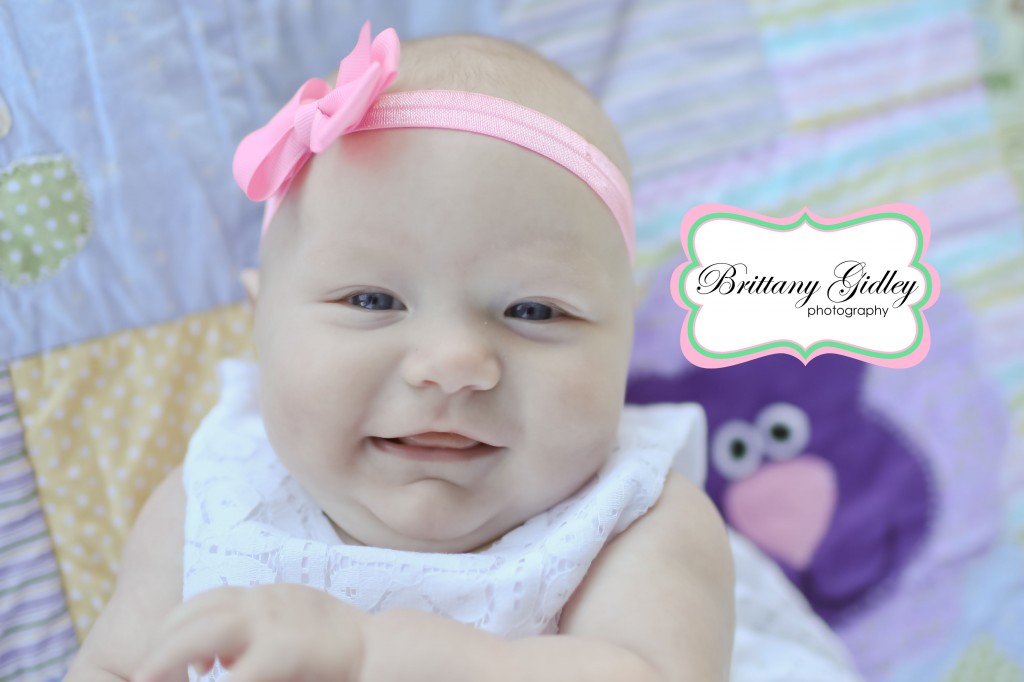 Sweet 3 Month Old Baby | Brittany Gidley Photography LLC