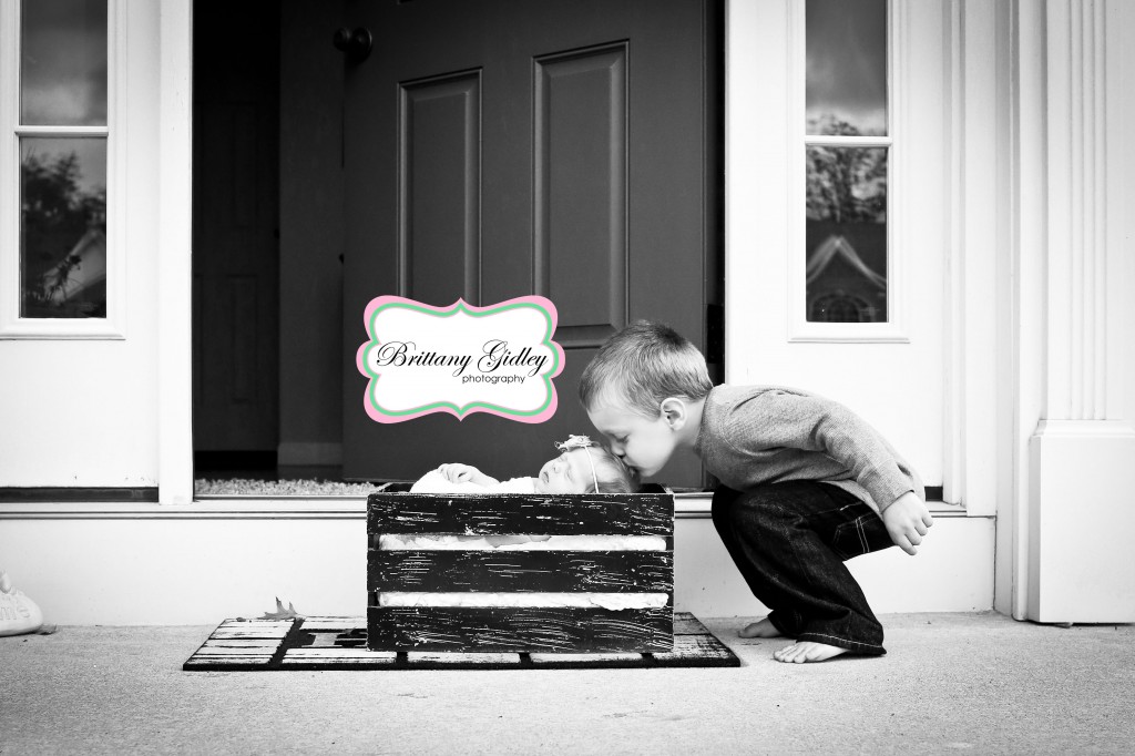Newborn At Door | Brittany Gidley Photography LLC Newborn At Door | Brittany Gidley Photography LLC