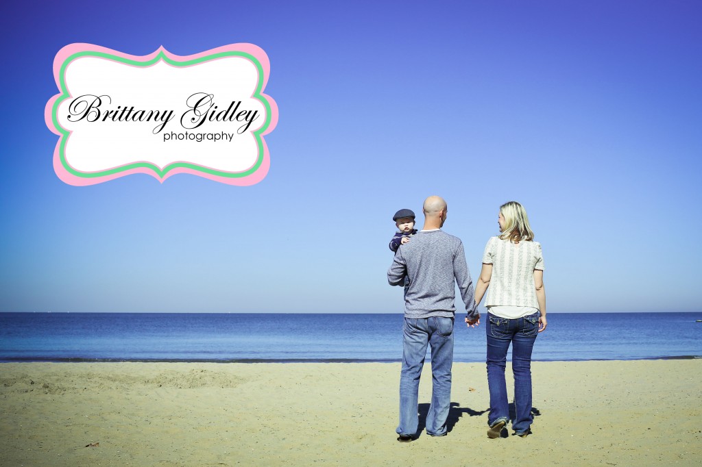 12 Month Baby Beach | Brittany Gidley Photography LLC