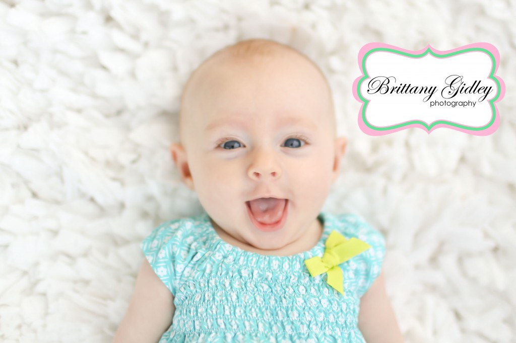 3 Month Old Baby | Brittany Gidley Photography LLC