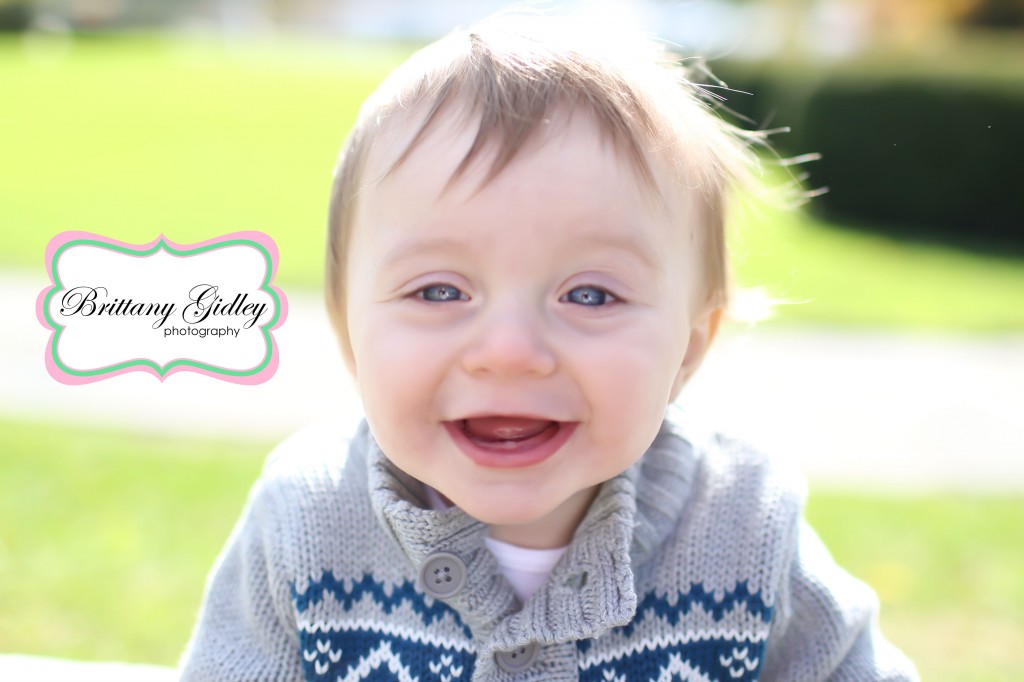 12 Month Old Baby | Brittany Gidley Photography LLC