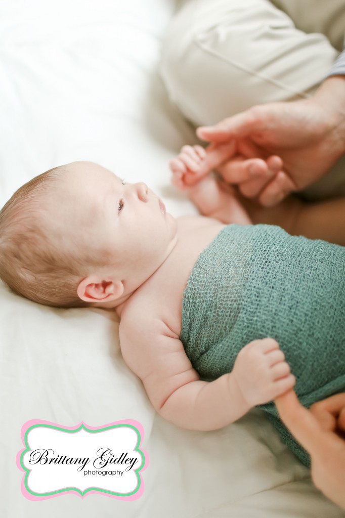 5 Week Baby | Brittany Gidley Photography LLC