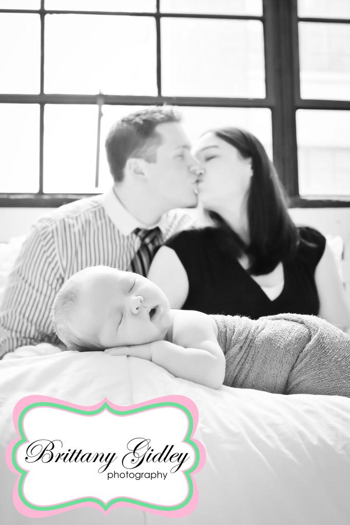 One Month Baby Photography | Brittany Gidley Photography LLC