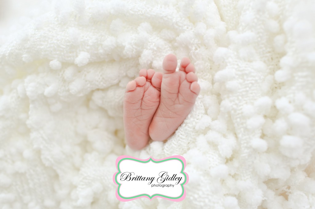 Baby Feet | Ten Toes | Brittany Gidley Photography LLC