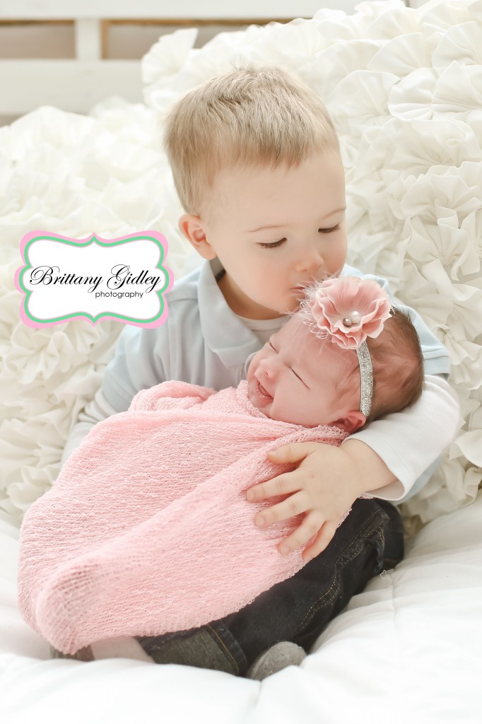 Brother and Baby Sister | Brittany Gidley Photography LLC Brother and Baby Sister | Brittany Gidley Photography LLC