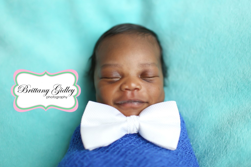 Best Newborn Photographers | Bow Tie Baby | Brittany Gidley Photography LLC