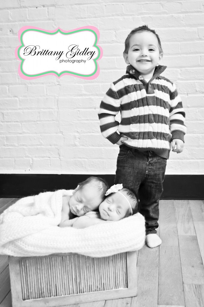Newborn Twins | Brittany Gidley Photography LLC