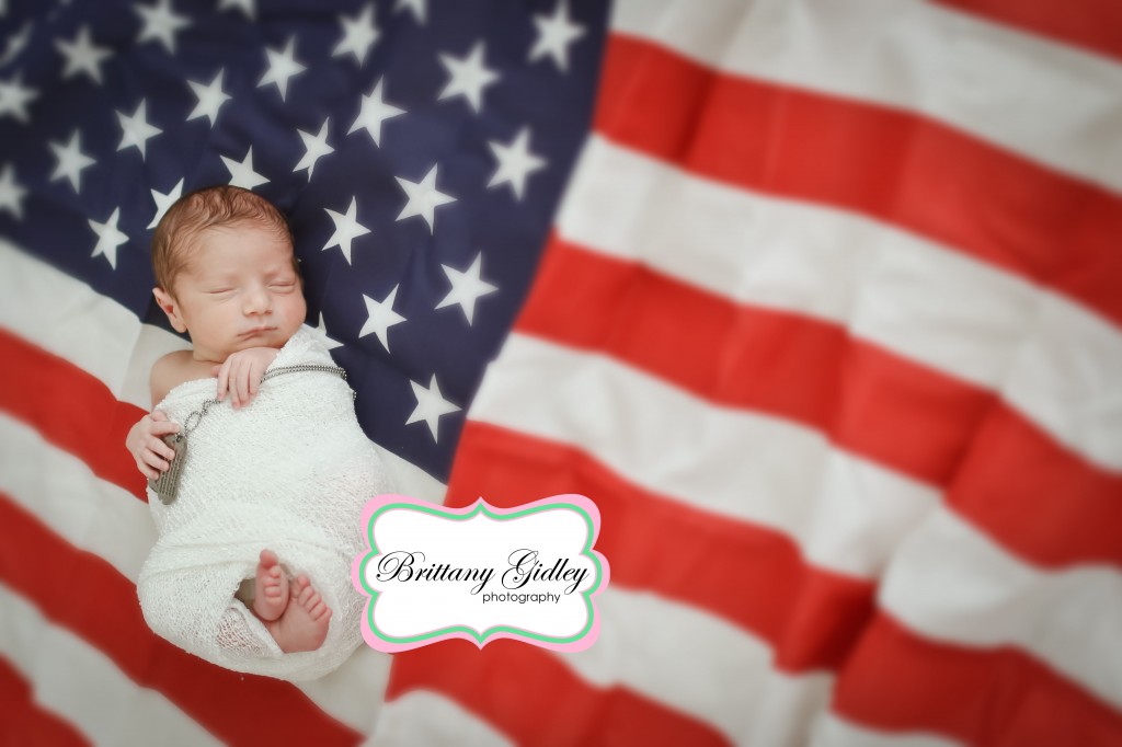 Patriotic Baby | Brittany Gidley Photography LLC Patriotic Baby | Brittany Gidley Photography LLC