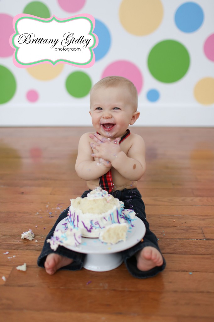 Cake Smash | Brittany Gidley Photography LLC Cake Smash | Brittany Gidley Photography LLC