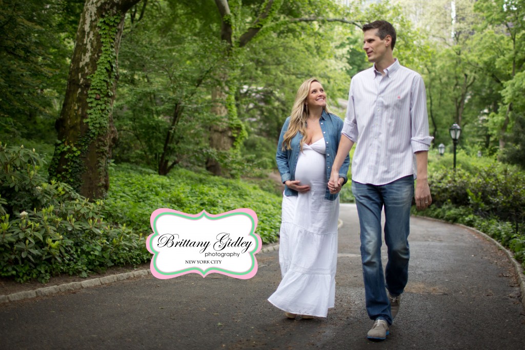 Central Park Pregnancy Photography | NYC | Brittany Gidley Photography LLC