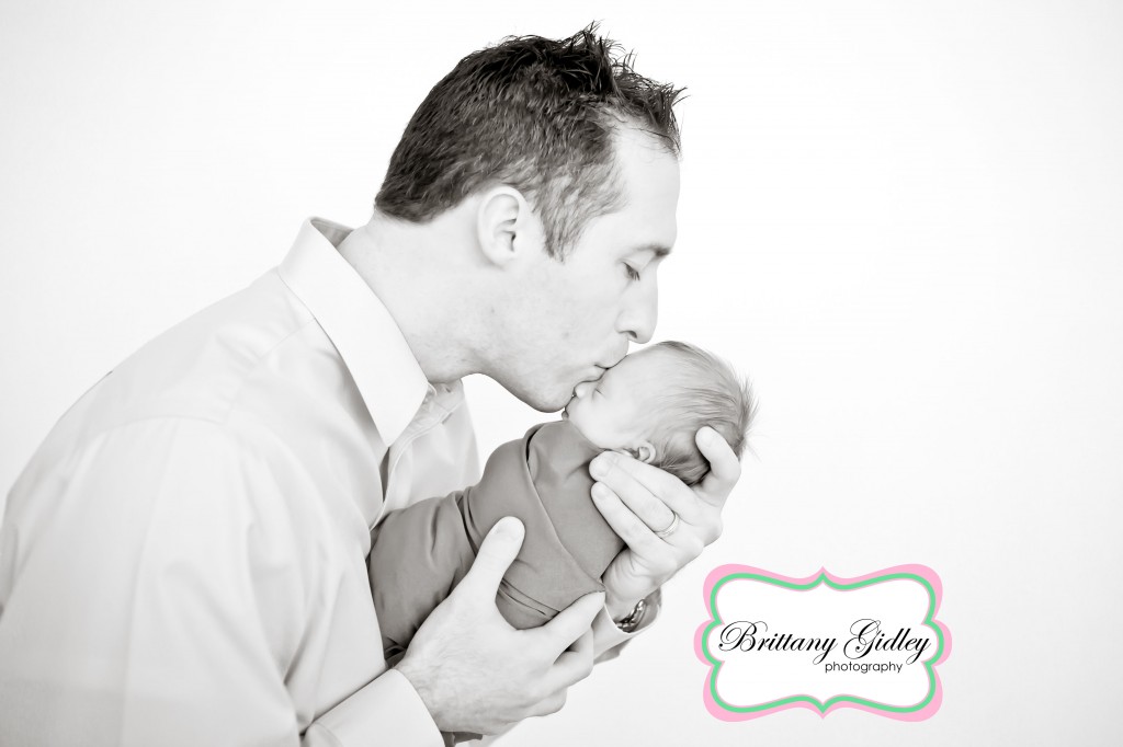 Dad & Baby | Brittany Gidley Photography LLC
