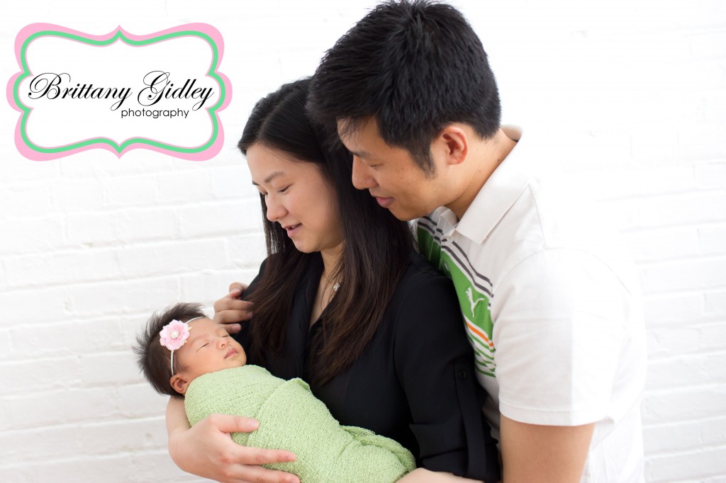One Month Old Baby | Brittany Gidley Photography LLC