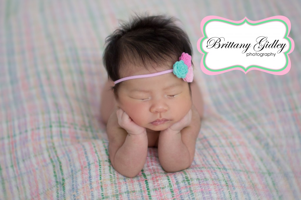One Month Old Baby | Brittany Gidley Photography LLC