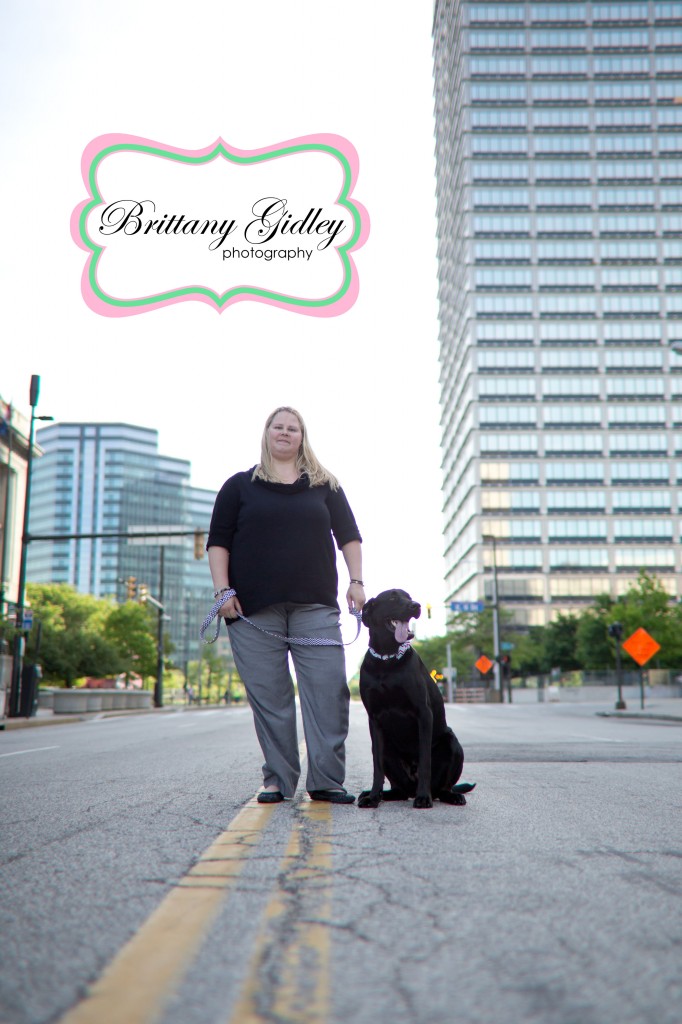 Downtown Cleveland Portrait Photography | Brittany Gidley Photography LLC
