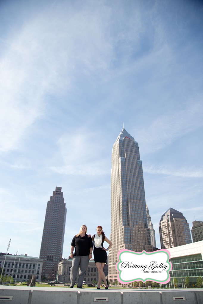 Downtown Cleveland Portrait Photography | Brittany Gidley Photography LLC