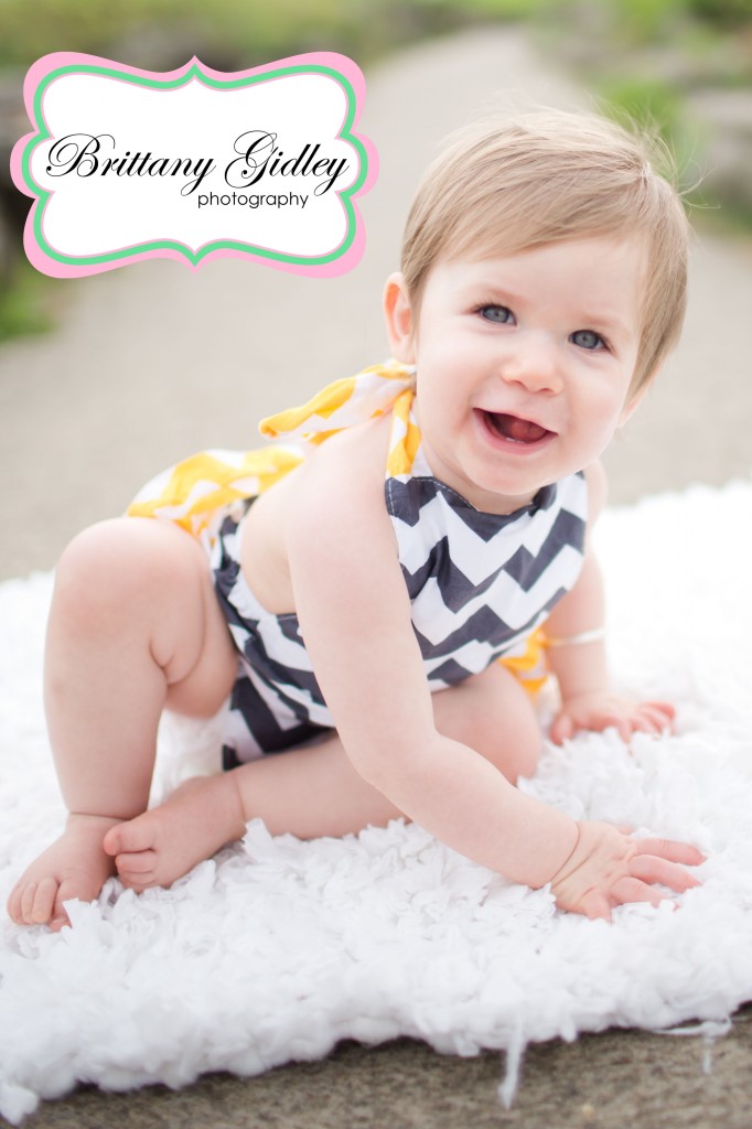 One Year Cake Smash | Brittany Gidley Photography LLC