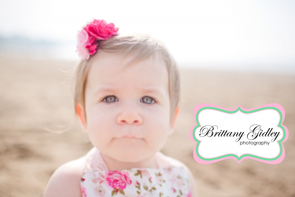 One Year Beach | 12 Month Baby | Brittany Gidley Photography LLC