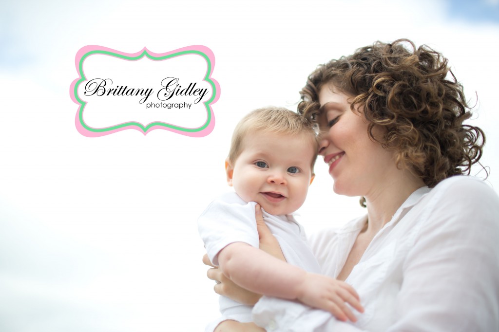Beach Session | Baby with Mom Pose | Family Photographer | Brittany Gidley Photography LLC