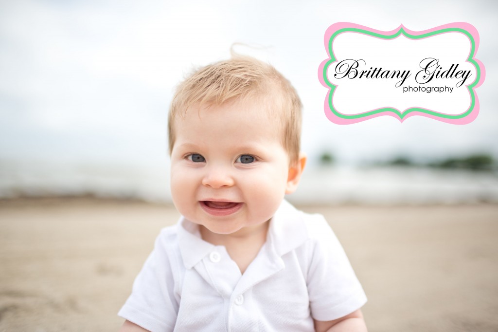 Beachy Baby | Beach Bum | Baby | Brittany Gidley Photography LLC