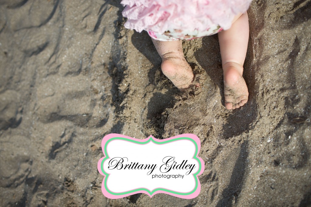 One Year Beach | 12 Month Baby | Brittany Gidley Photography LLC