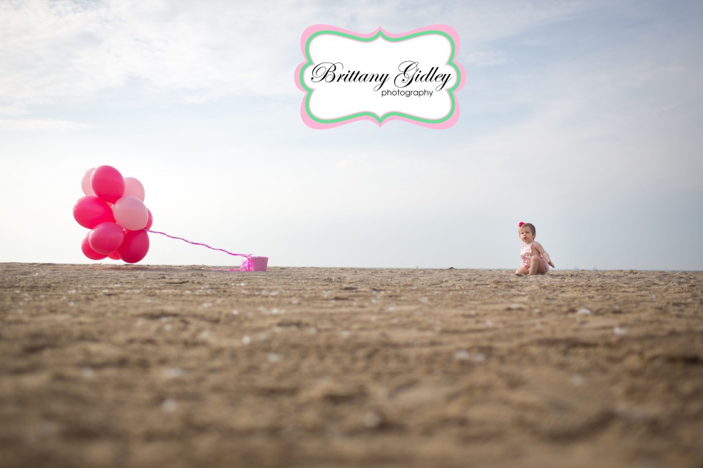 One Year Beach | 12 Month Baby | Brittany Gidley Photography LLC