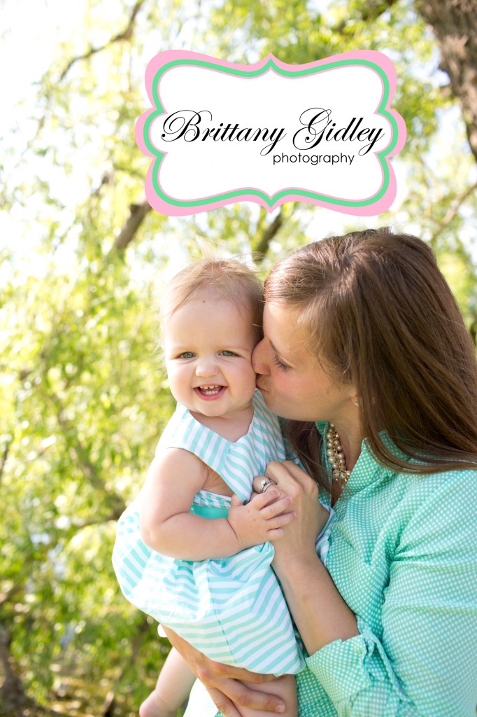 12 Month Baby Girl | Brittany Gidley Photography LLC
