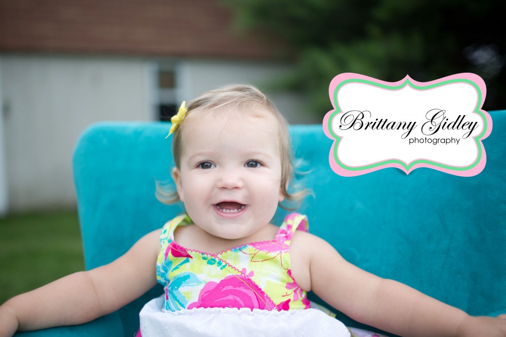 Toddler Photography | 18 Months | Teal Couch | Country Chic | Brittany Gidley Photography LLC