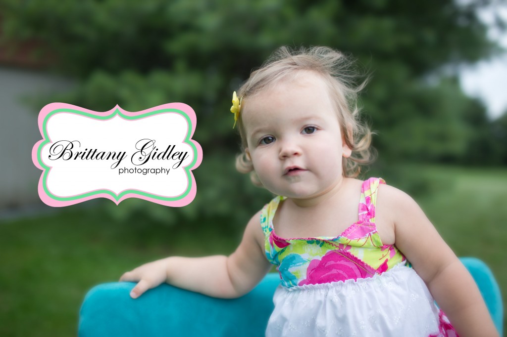 Toddler Photographer | 18 Months | Teal Couch | Country Chic | Brittany Gidley Photography LLC