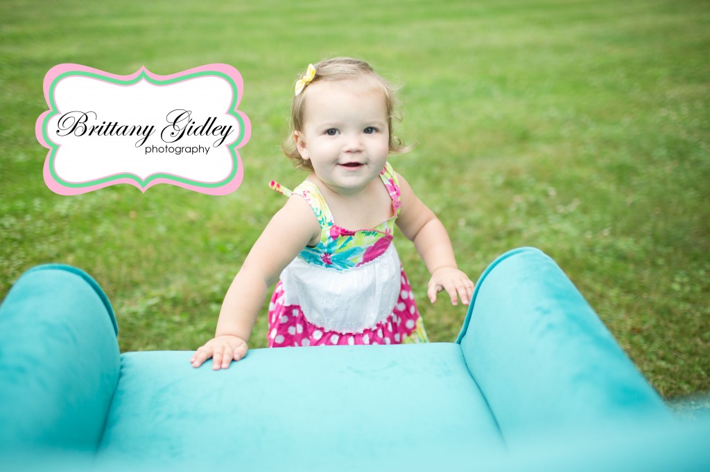 Toddler Photographer | 18 Month Session | Photography Inspiration | Teal Couch | Country Chic | Brittany Gidley Photography LLC