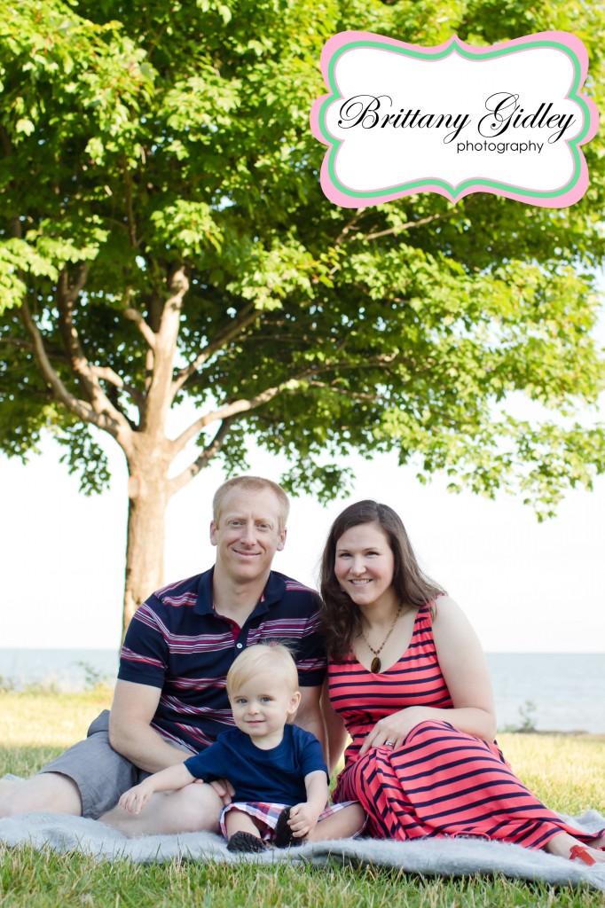 Rocky River Family Photographer | Rocky River Park | 14 Months | Baby Boy Photography | Brittany Gidley Photography LLC