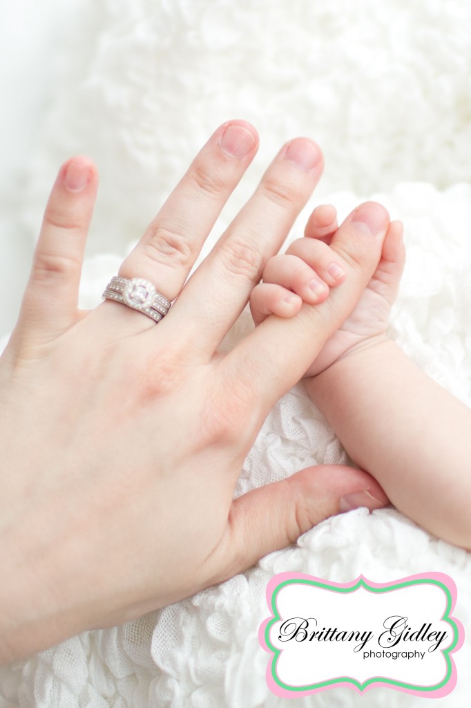 Baby Hands| Start With The Best | Brittany Gidley Photography LLC