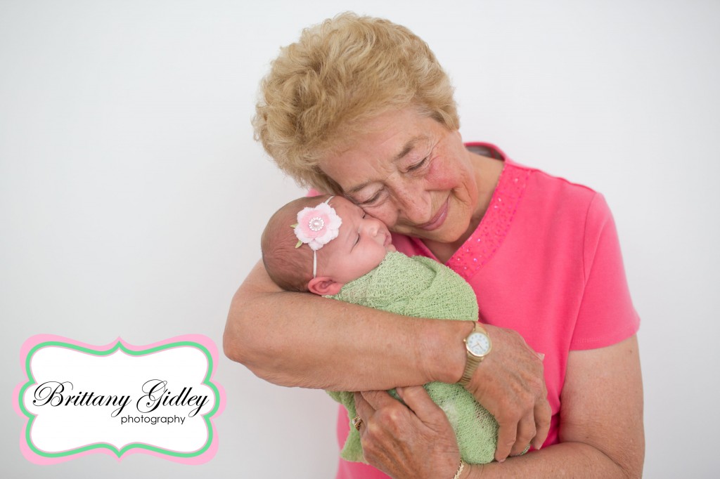 Grandmother | Grandma Newborn | Best Newborn Photographers | Start With The Best | Brittany Gidley Photography LLC