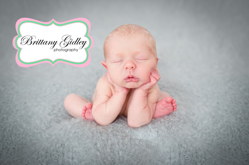 Froggy Pose | Newborn Photography | Start With The Best | Brittany Gidley Photography LLC