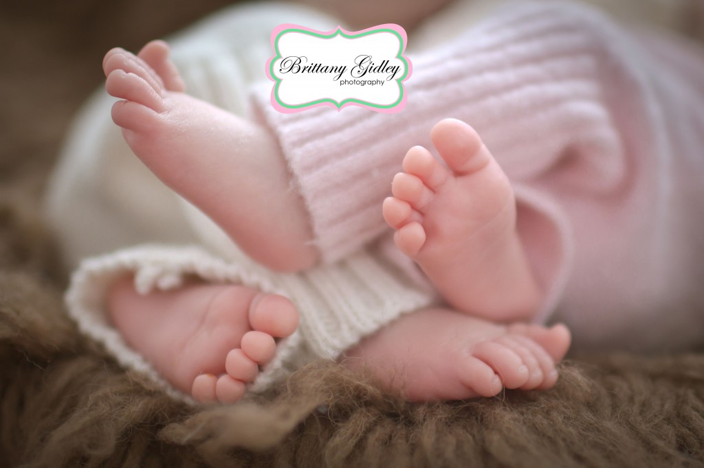 Newborn Twin | Feet | Start With The Best | Photography |Brittany Gidley Photography LLC