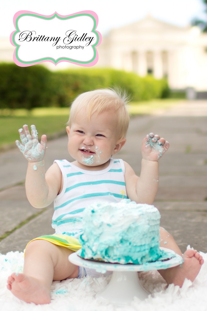 Cake Smash Baby | Brittany Gidley Photography LLC | Start With The Best