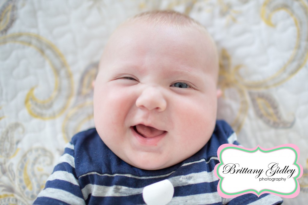5 Month Old Baby Boy | Brittany Gidley Photography LLC