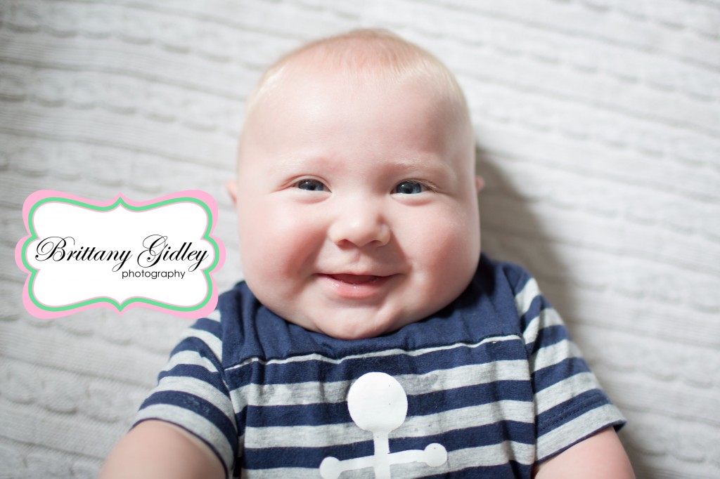 Baby Photography | 5 Month Baby | Brittany Gidley Photography LLC