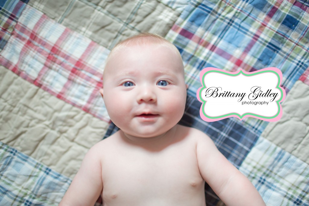 Baby Photographer | 5 Month Old Baby | Brittany Gidley Photography LLC