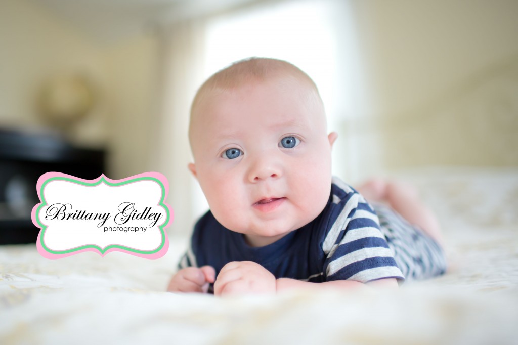 Baby Photographer | 5 Month Old Baby | Brittany Gidley Photography LLC