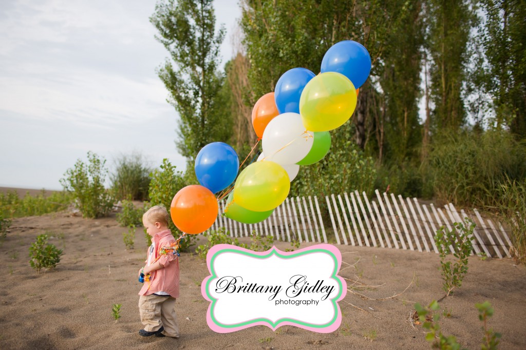 2 Year Old | Headlands | Orange and Blue| Beach | Brittany Gidley Photography LLC